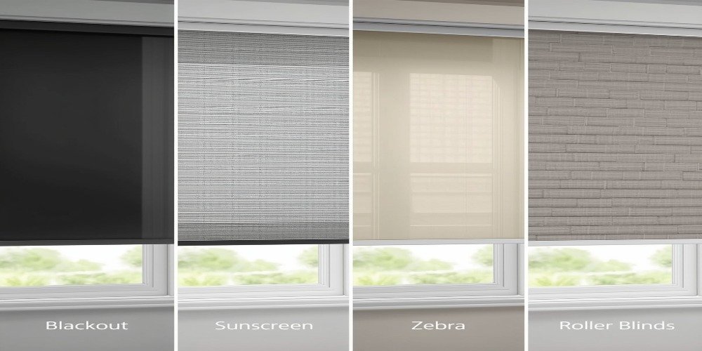 أنواع الستائر الرول