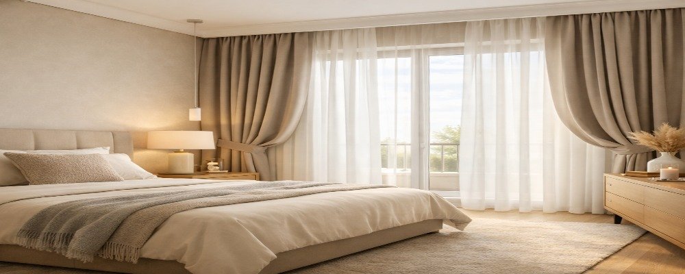 افضل الستائر لغرف النوم