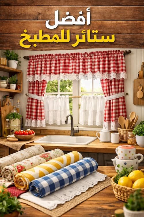 افضل ستائر للمطبخ