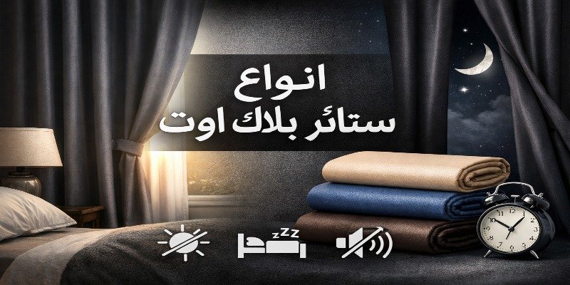 انواع ستائر بلاك اوت